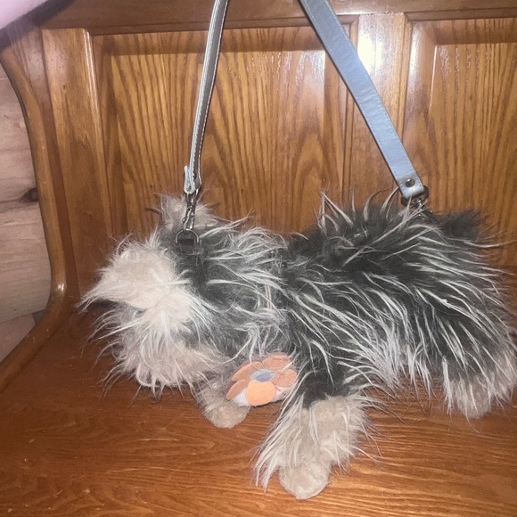 Plush PUPPY AT HEART Yorkshire Terrier FASHION STATEMENT PURSE - Picture 6 of 6